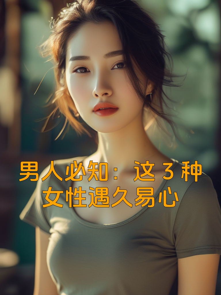 男人必知：这3种女性遇久易心"