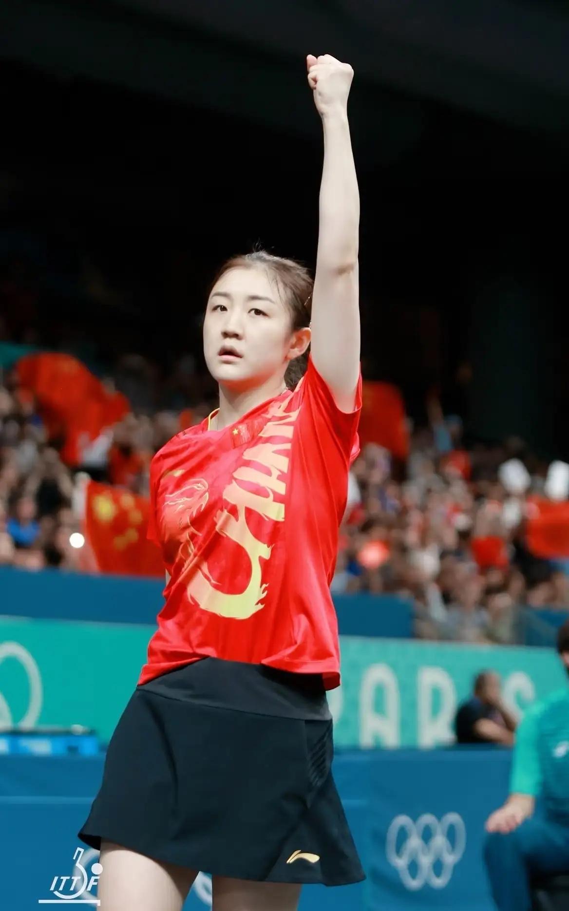 谁都没有想到，陈梦在全运会的高光时刻，不是4-0横扫对手，而是在对方拿到赛点