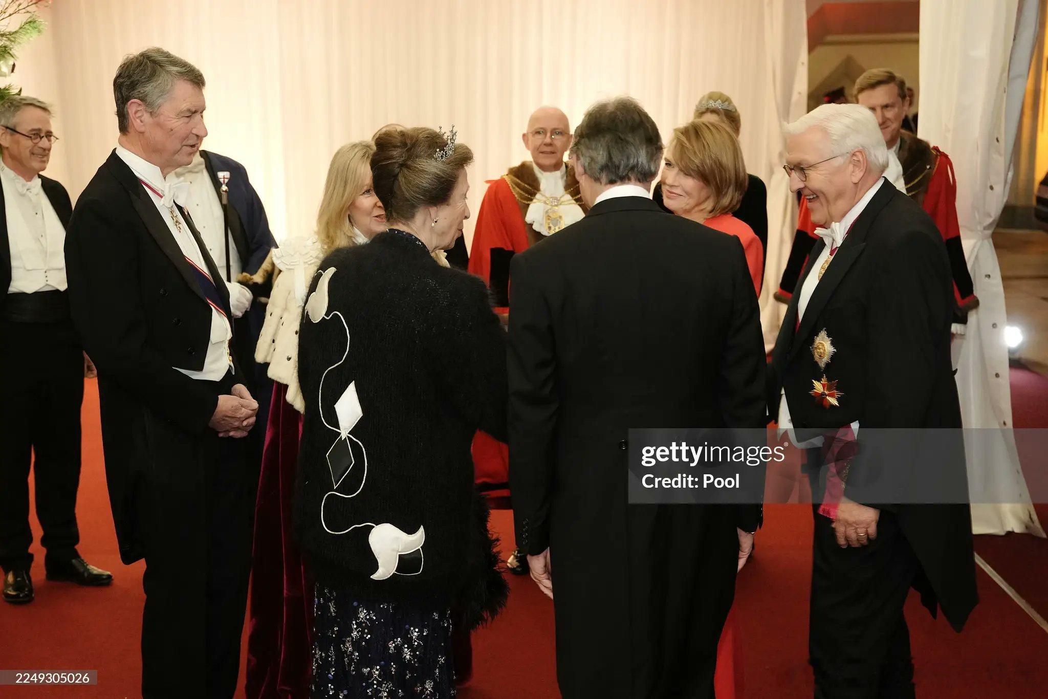 新闻2025.12.4德国国事访问英国Day2，英国安妮长公主夫妇陪同德国