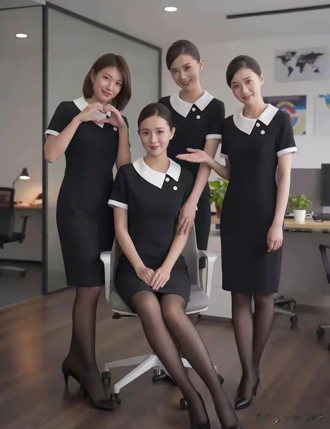 那位是你们的理想型？工作妹可养眼了！