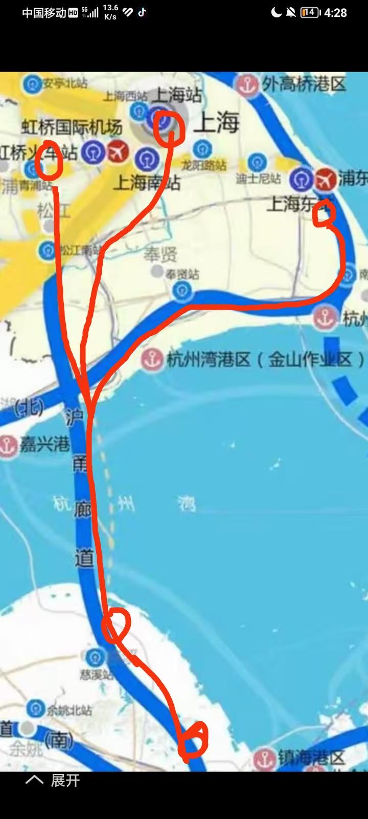 宁波大发展必须大交通容入大上海。宁波必须打造三座跨海大桥和海底隧道。第一条宁