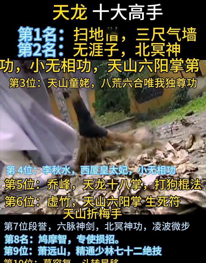 天龙第一高手，不是扫地僧，而是那个瘫在床上的无崖子。别急着反驳，这无关武功，关