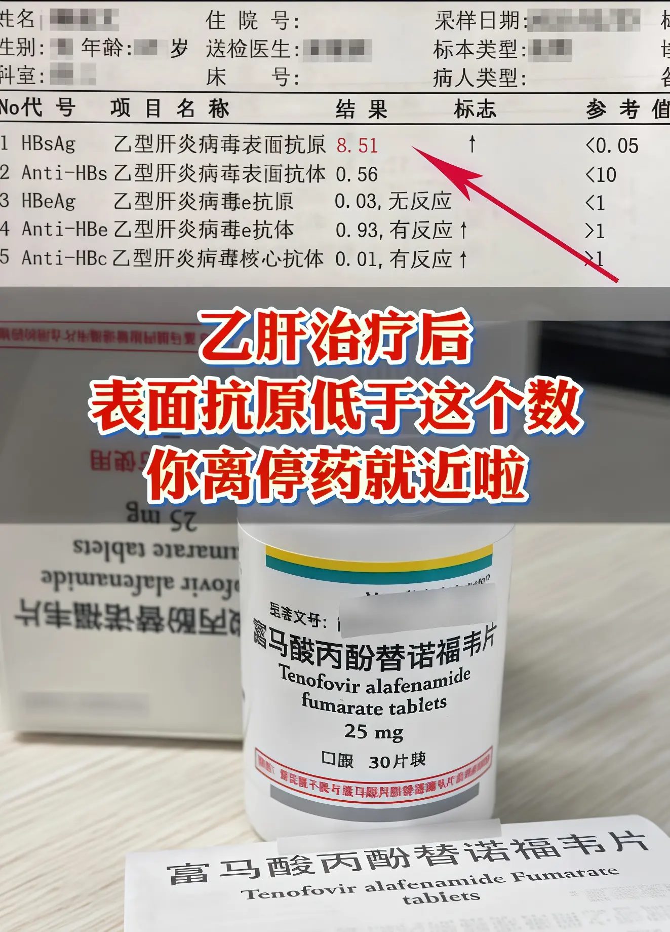 乙肝表面抗原越低，离停药越近。前几天门诊上来了位年轻的乙肝小伙子，抗病...