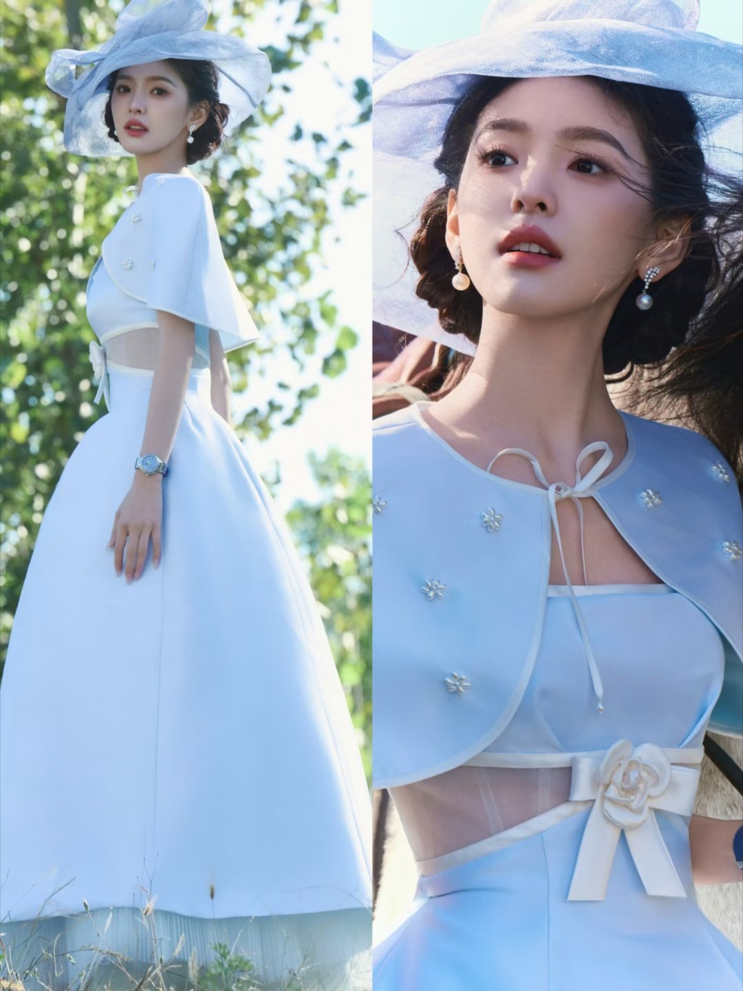 盘点女明星复古留洋千金风：沈月｜章若楠｜吴宣仪陈都灵｜王玉雯｜林允你最喜欢谁？