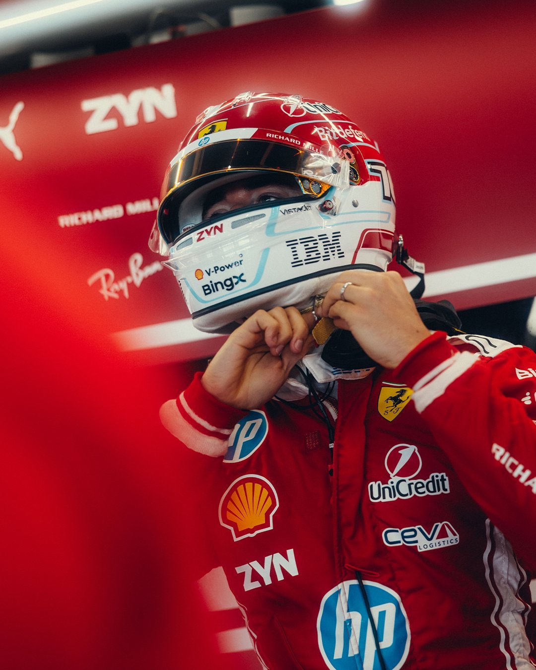F12026F1英国大奖赛勒克莱尔称，今年赛车不像去年那样得心应手，车的感觉不