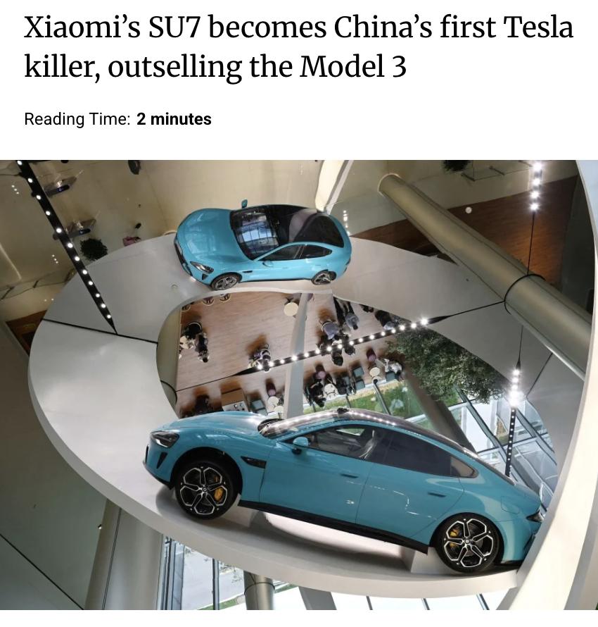 外媒：经过五年追赶，中国终于有了能与特斯拉抗衡的电动汽车。据中国乘用车协会数据，