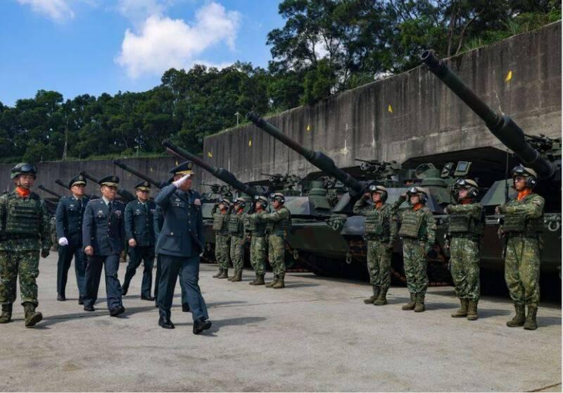 【台军108辆M1A2T坦克全部成军】自2024年9月以来，台湾向美国采购108