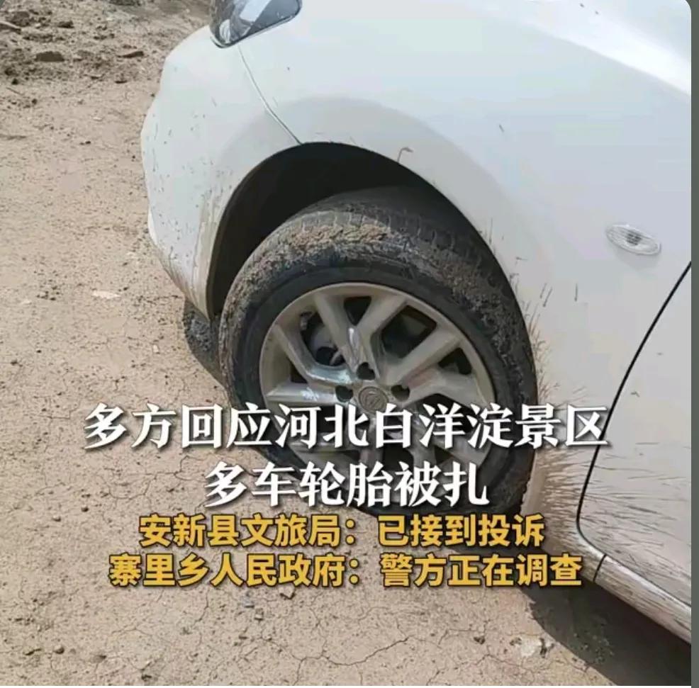 白洋淀景区多辆车轮胎被扎，再一次让人们对“这么近那么美，周末到河北”的口号心生质