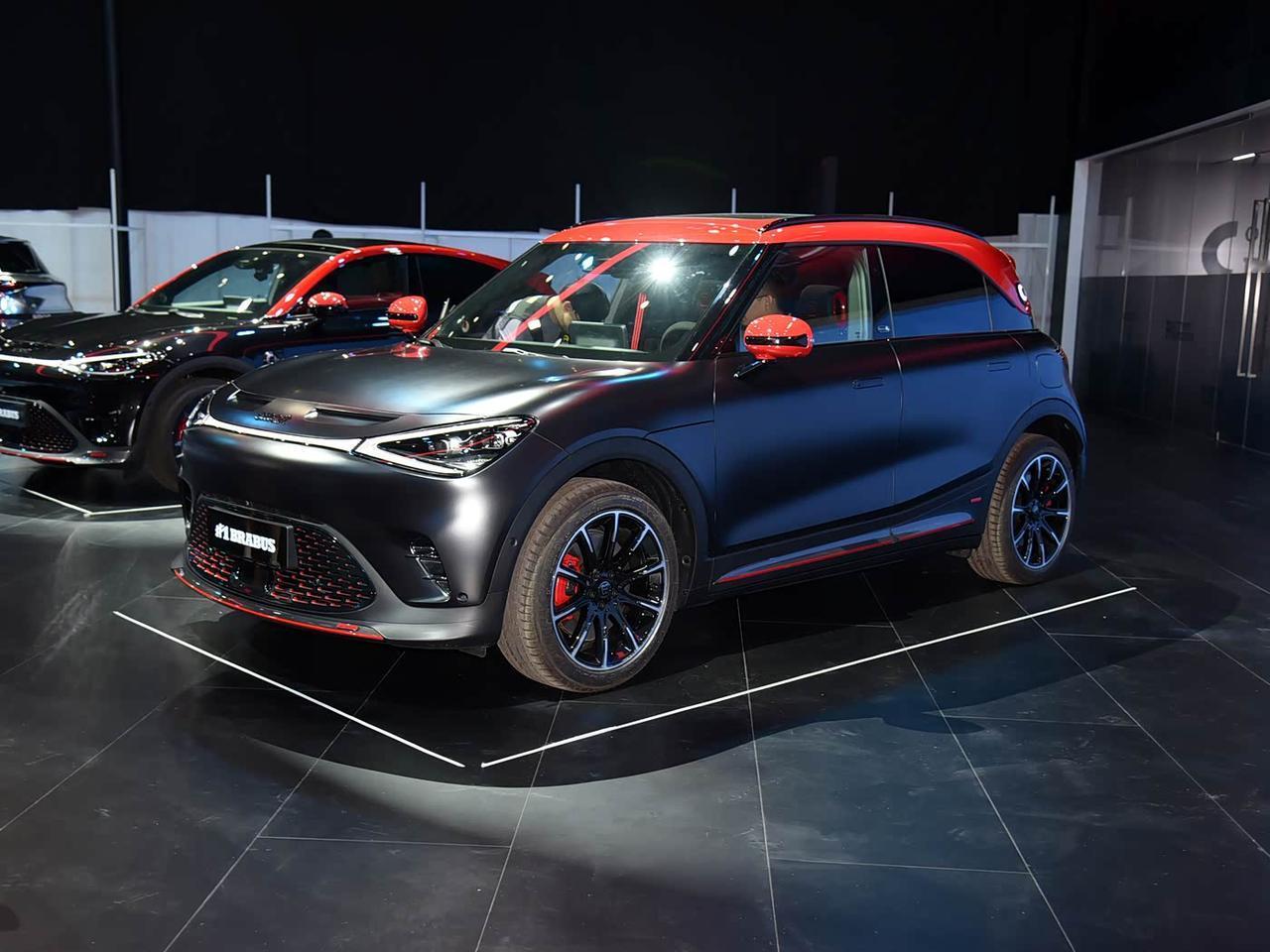2025成都国际车展，2026款smart精灵1BRABUS性能版正式上市，售