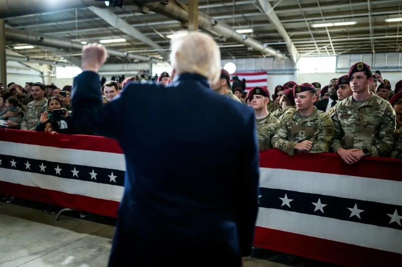 美军伤亡人数持续上升，特朗普开始给国内民众打预防针了特朗普今天发布了：