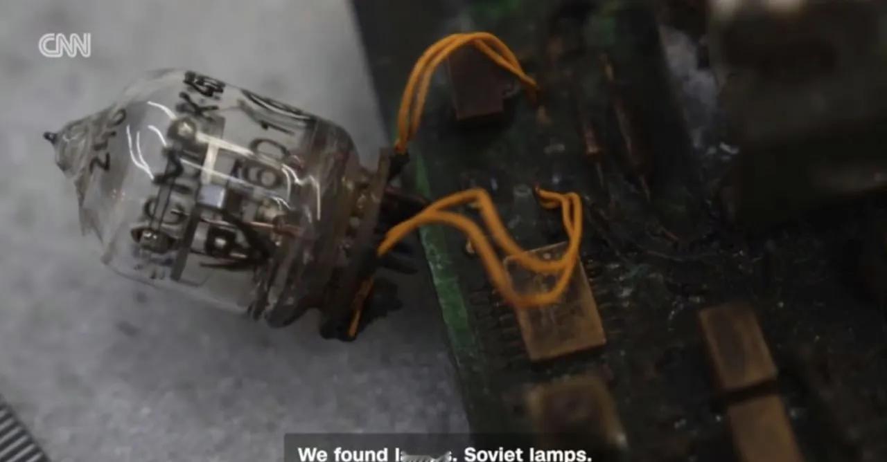 俄罗斯用“榛树”导弹对乌克兰进行第二次攻击之后，乌克兰找到了很多“榛树”导弹的残