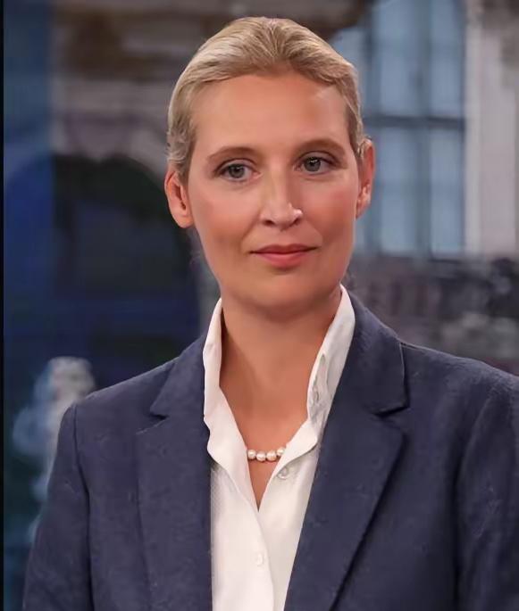 德国选择党（AfD）联席主席爱丽丝·魏德尔直言，支持乌克兰、拯救欧元与气候、接纳