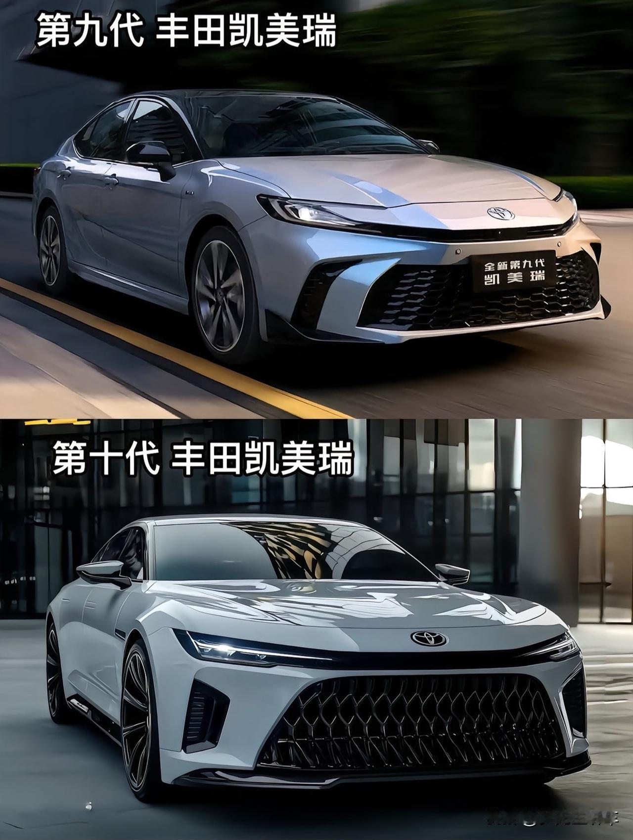 2026款丰田凯美瑞曝光：外观大改，运动风格十足凯美瑞