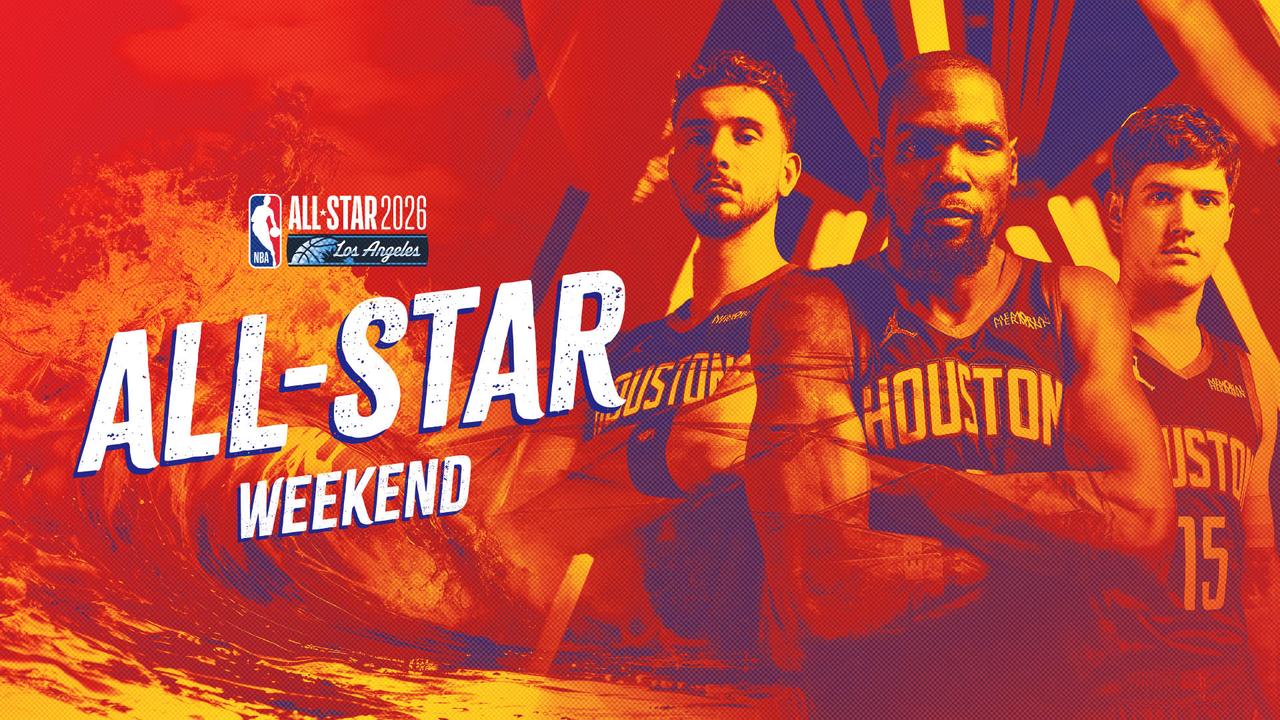 火箭三将前往洛杉矶参加2026年NBA全明星周末。谢泼德将参加周五的新星比赛，