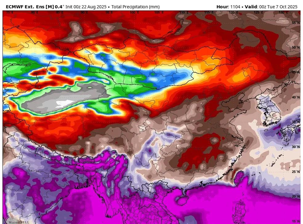 【9月天气预测】结合最新的数值预报资料，我们对9月的大环流系统以及基本趋势进行预