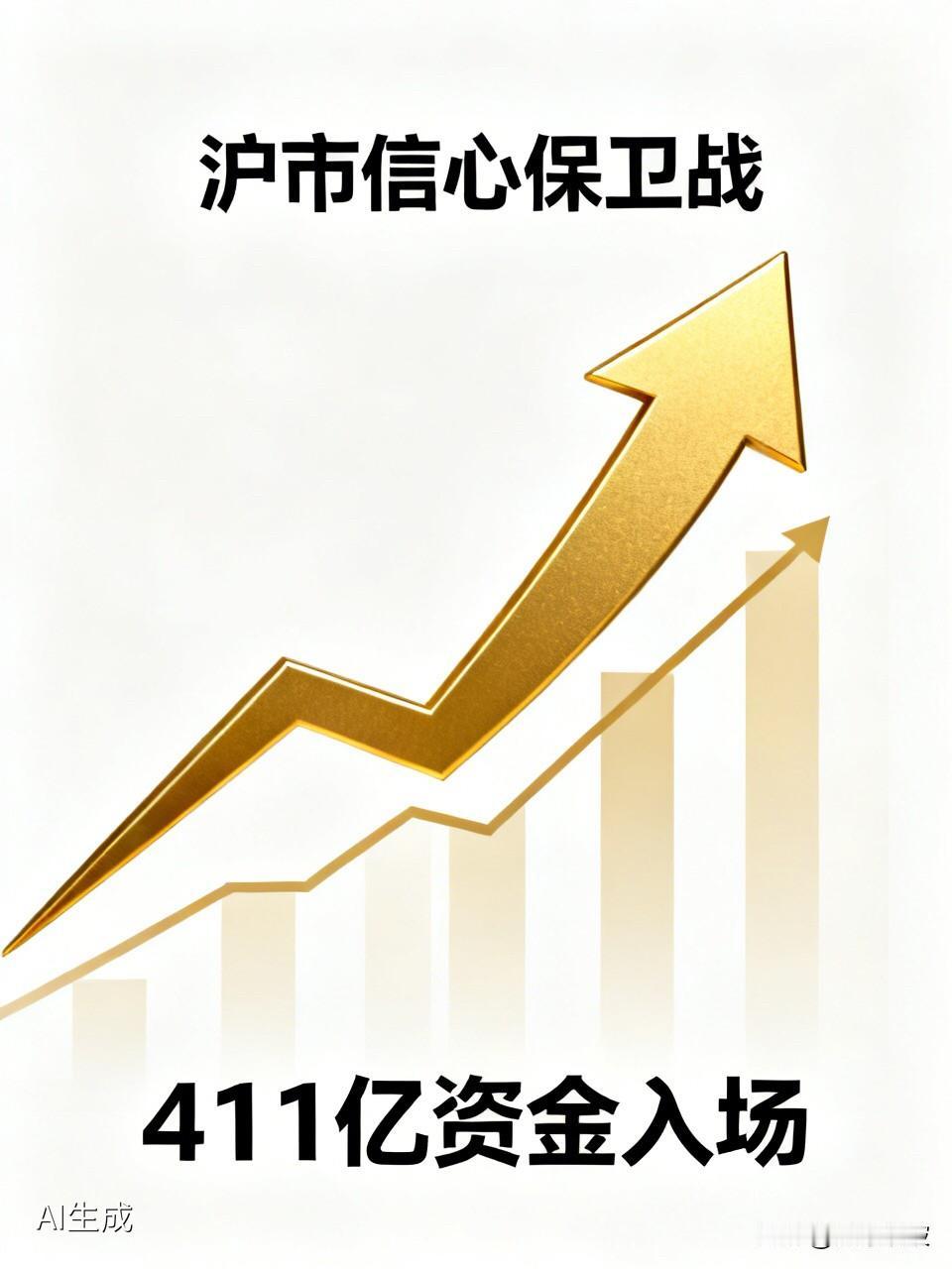沪市打响“信心保卫战”：411亿真金白银入场，底部信号亮起来了？最近A股