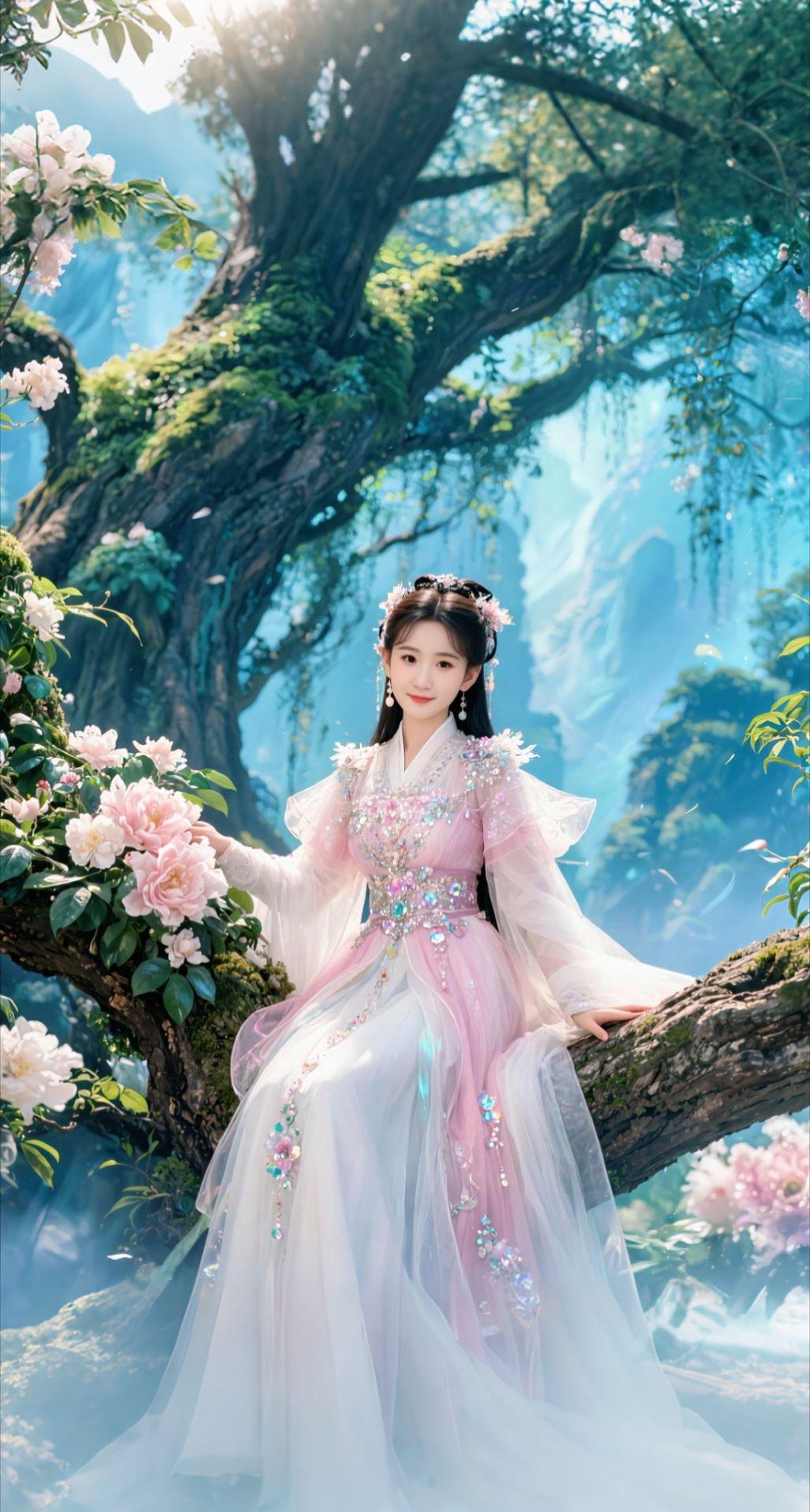 AI扩图 AI梦幻仙侠写真