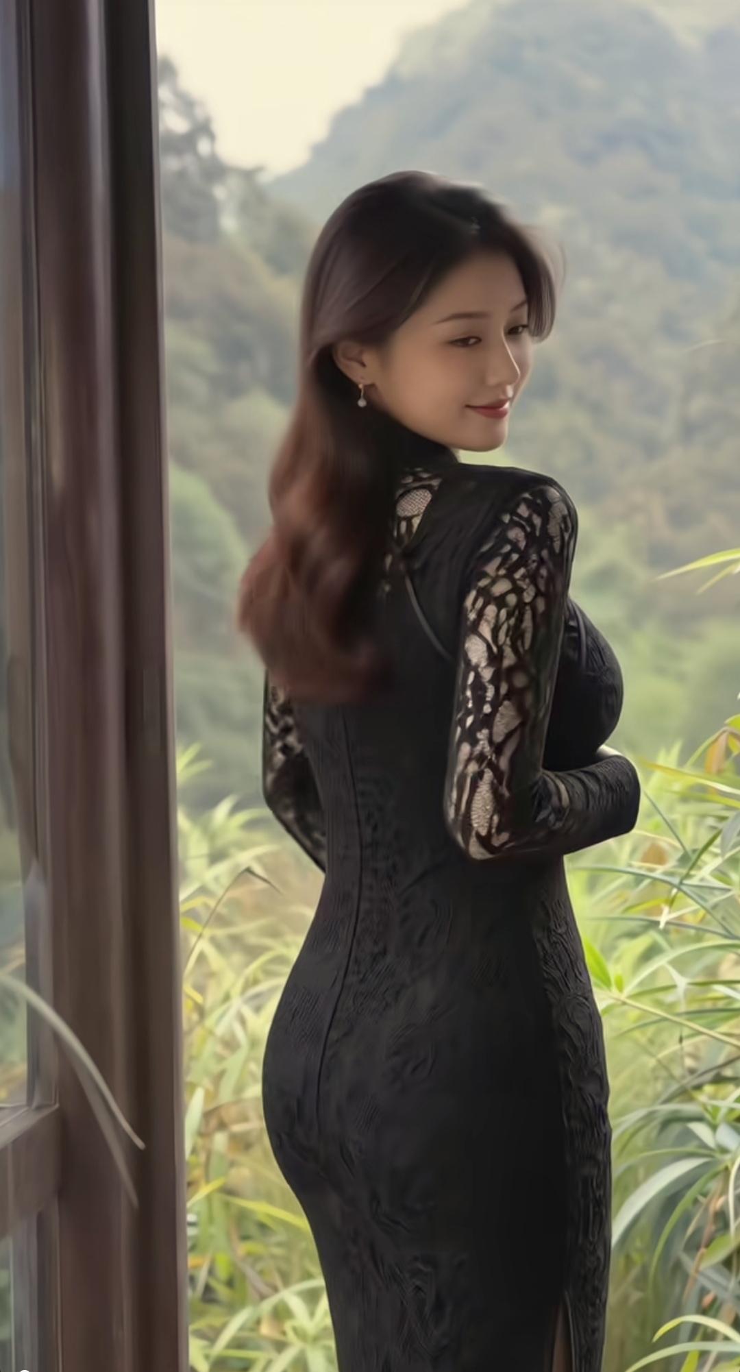 最美的风景，往往在孤独的不经意处。人间温柔风景晒出女性魅力美女美拍欣赏背影