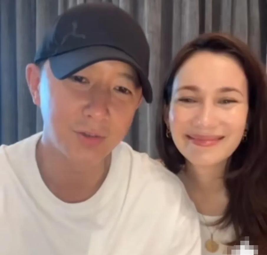 有人问韩庚和卢靖姗：“你们在认识之前和现在有没有认知上得变化呢？”卢靖姗哈哈大