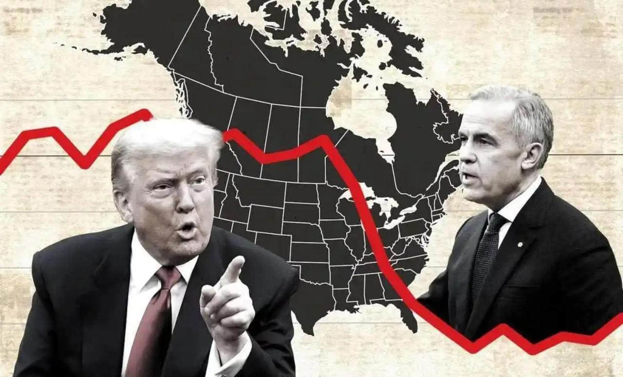 罕见翻脸！加拿大总理带头“打倒美帝”，就赌特朗普不敢动武！当加拿大总理马克