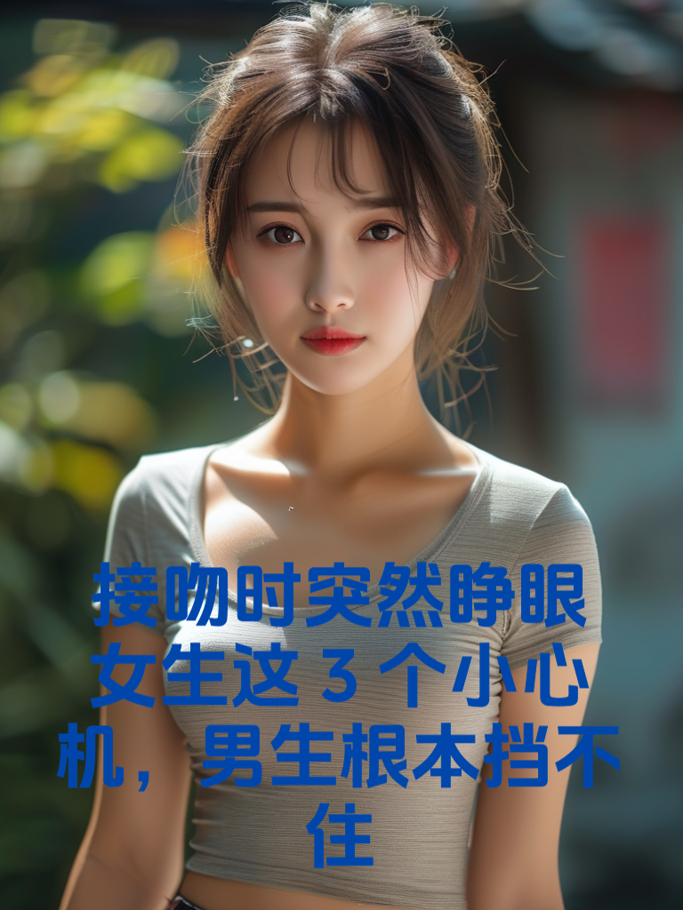 接吻时突然睁眼？女生这3个小心机，男生根本挡不住！