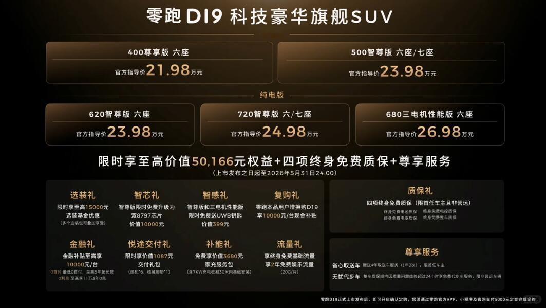 21.98万的零跑D19，性价比爆了吗？增程版，续航400+400尊享六座