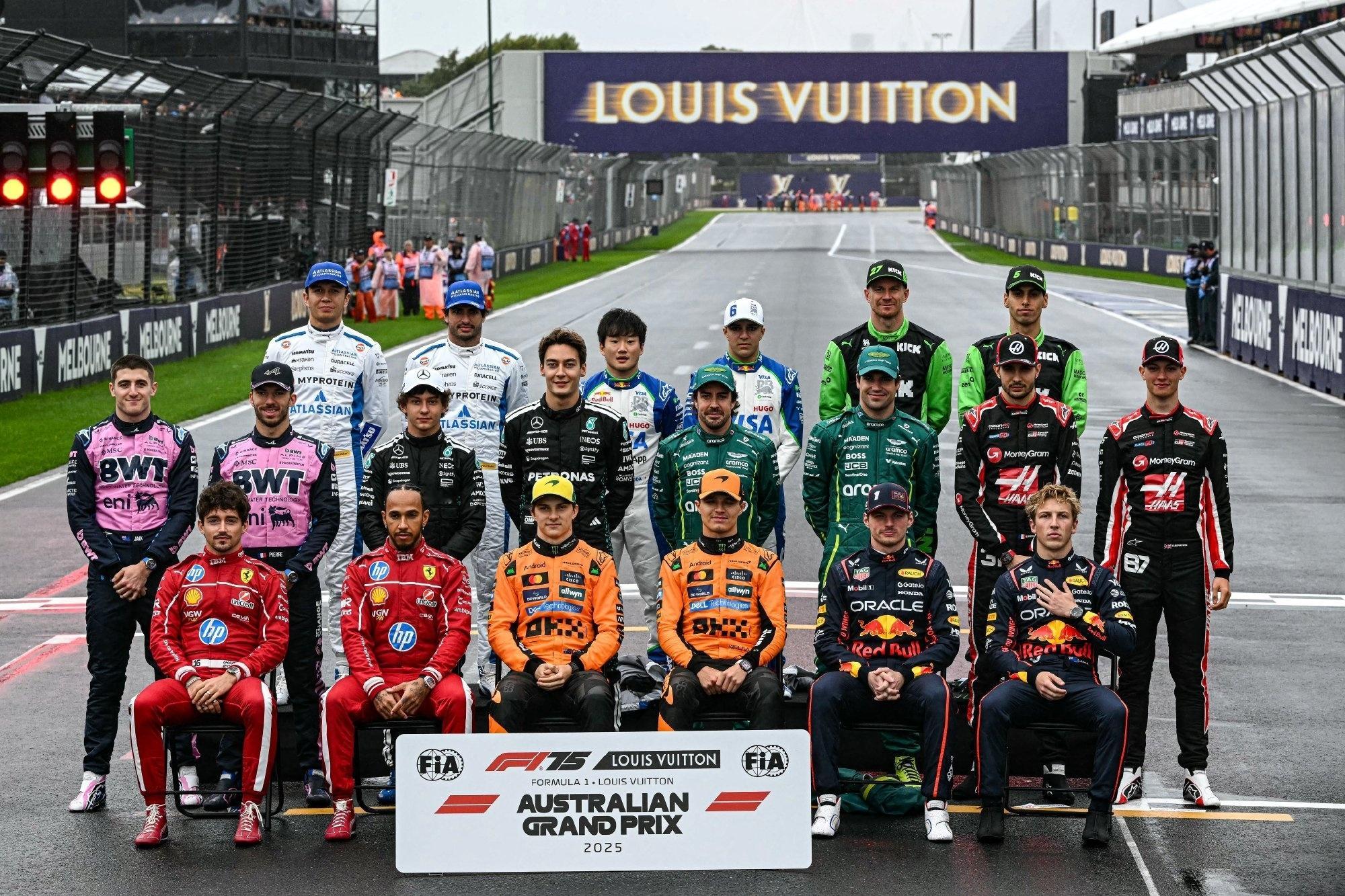 F1揭幕站多位新秀塌方2025赛季F1揭幕站上周末在🇦🇺墨尔本阿尔伯特公园赛