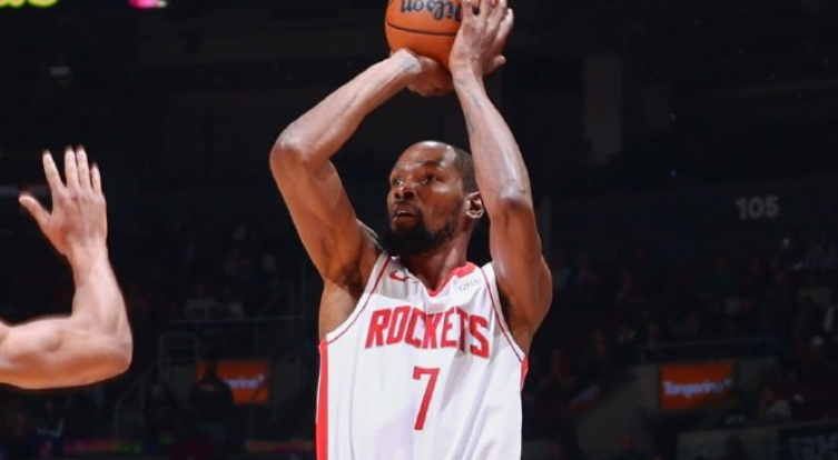 19投31分！杜兰特生涯158次20投内30+，仅差11场追平马龙，历史第二人实至名归