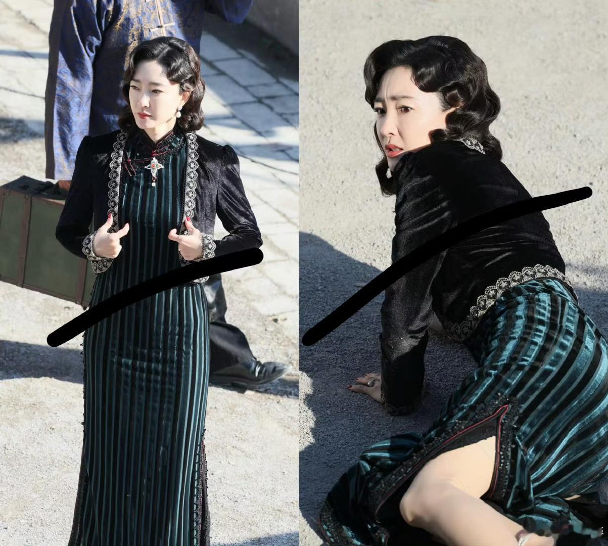 王丽坤现状难怪王丽坤最近淡出大众视野，原来拍短剧去了，民国造型美的好有韵味，她受