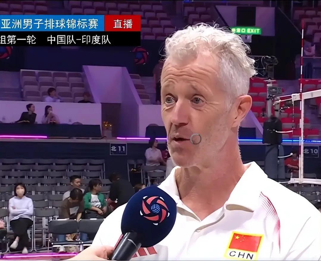 海宁回应中国男排3比0印度男排海宁：今天有点气坏，第二、三局我们一度大比分领先，