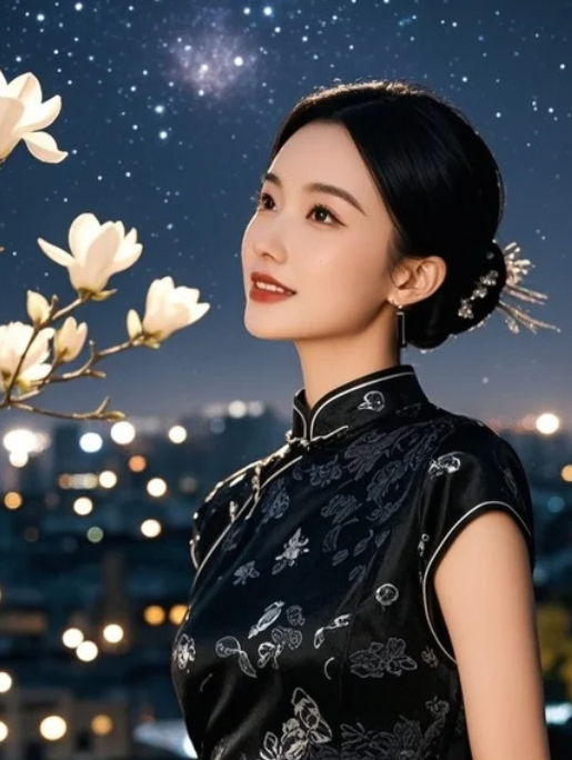 正面照也能拍出情感大片？看看这张细腻光影下的唯美脸庞