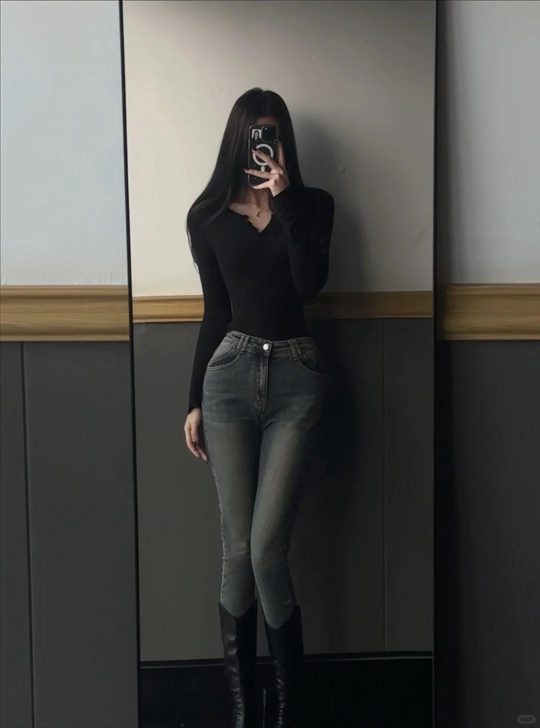 什么样的人，堪称女神牛仔裤