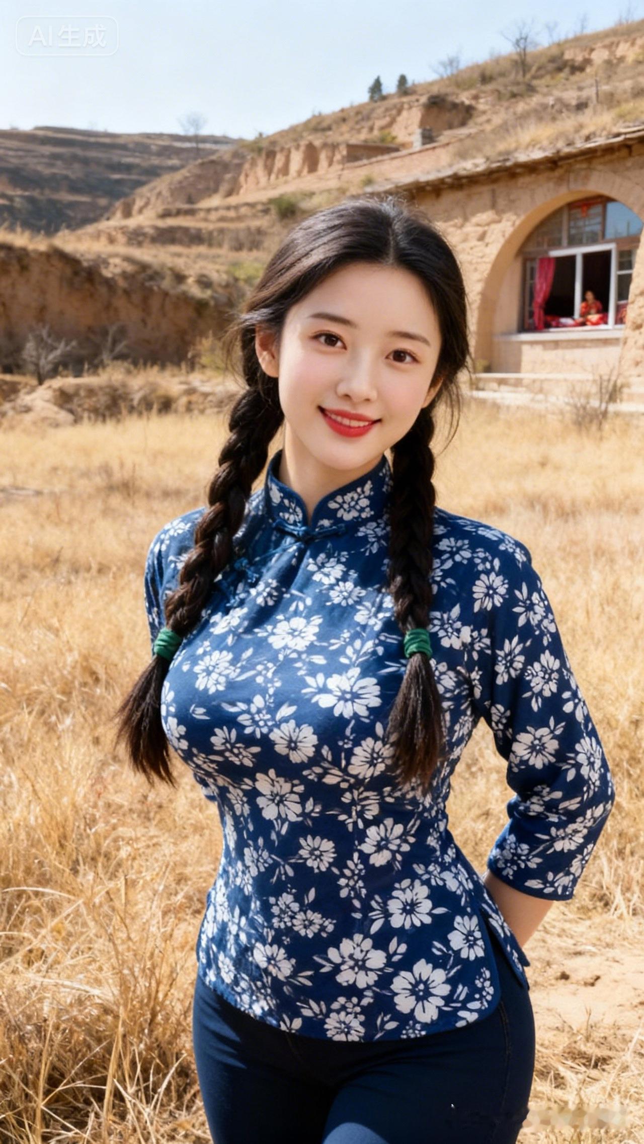 在田野间，遇见最美的自己🌾🌸