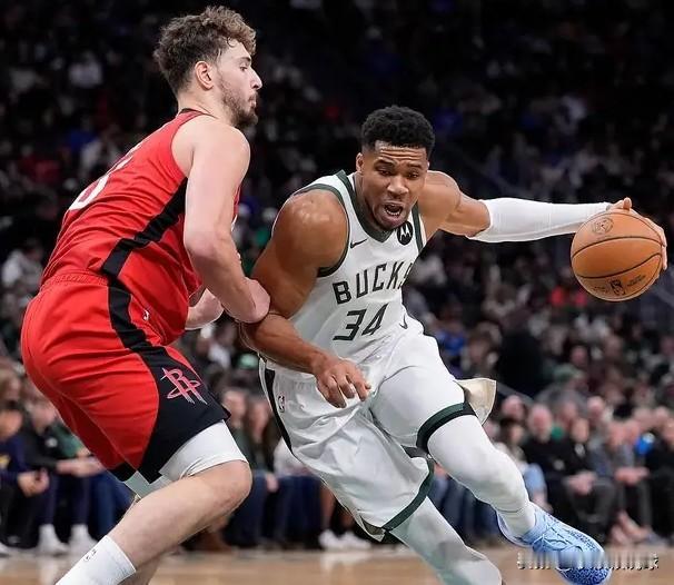 火箭若真想要字母哥，7换1绝对不吃亏:火箭眼下排在西部第三，看着挺光鲜，可