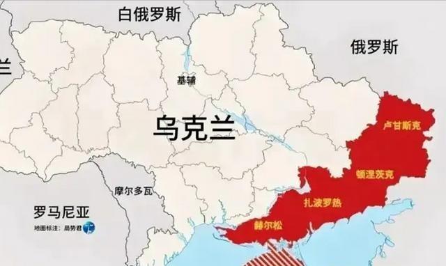 为啥大俄执迷不悟非要乌东领土？说白了，乌东四州没啥大用，克里米亚才是毛子的重心。