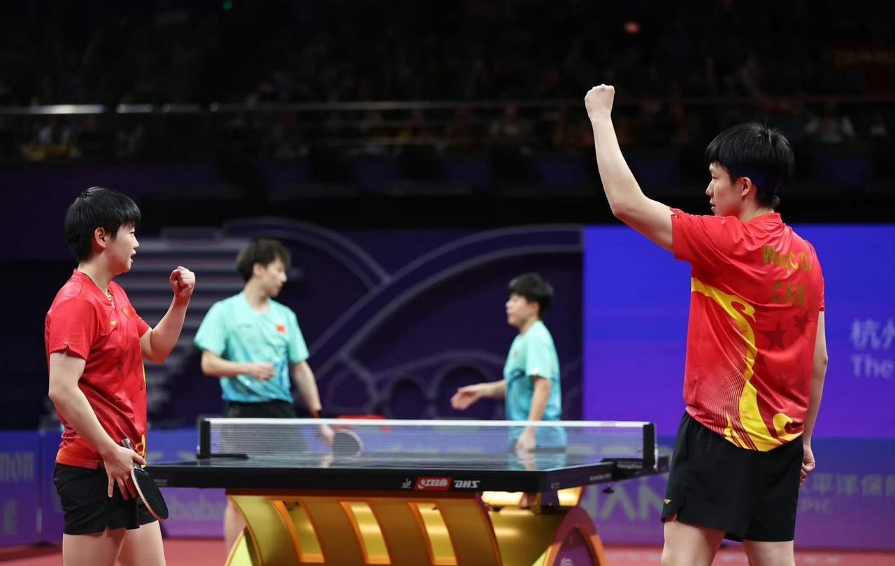 王楚钦/孙颖莎3-0皮斯特耶/库库洛娃，晋级美国大满贯混双8强，比分11-7，1