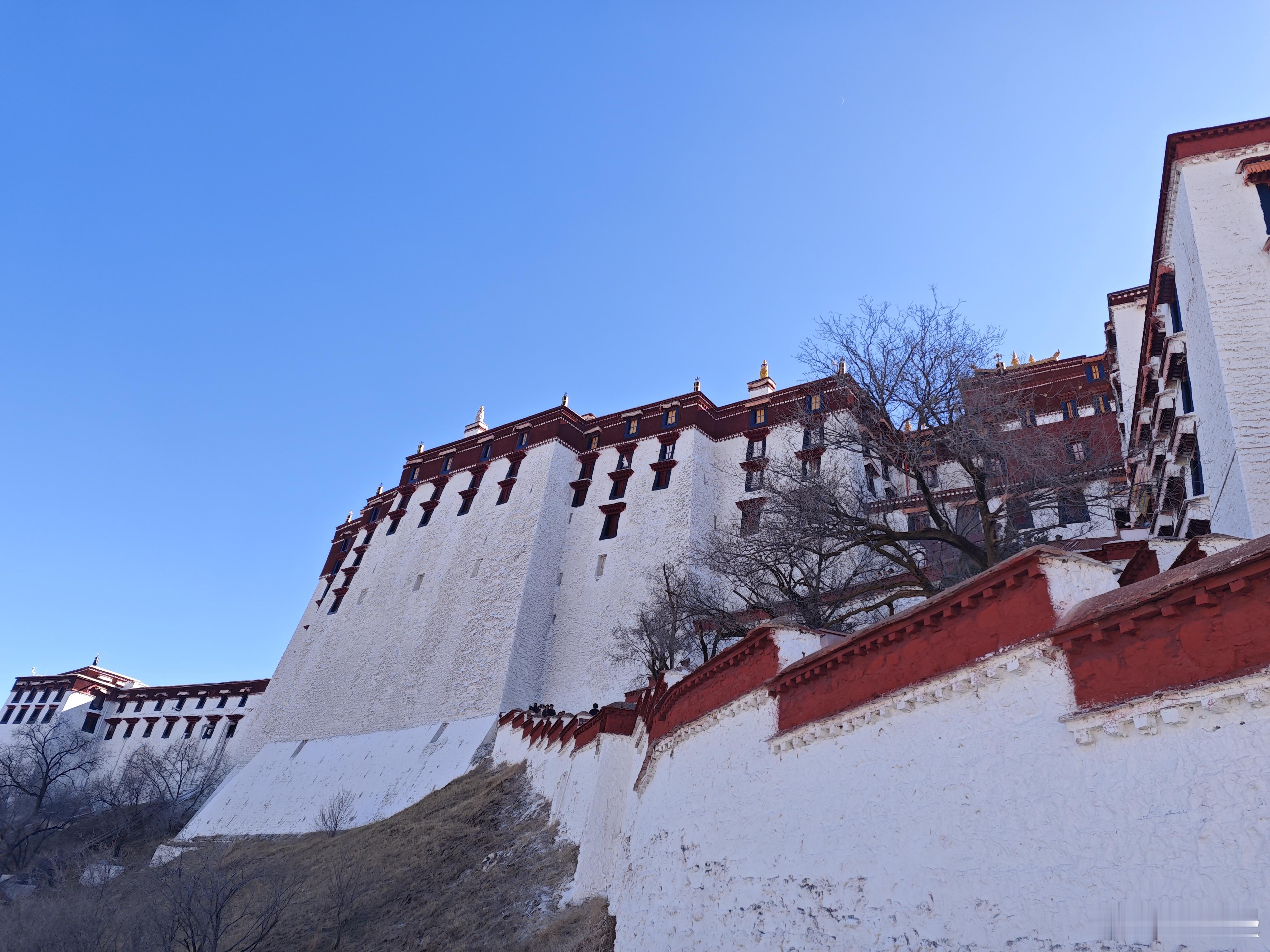 不同角度，不同时间段的布达拉宫这50块钱没白拿