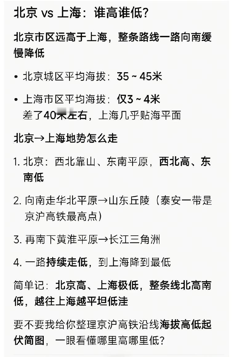 终于知道为什么每次测试都是从北京到上海，而不是上海到北京，或上海到成都。因为北