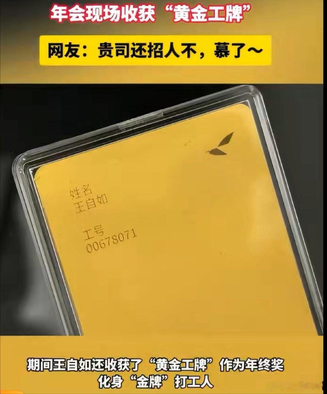 王自如发年终奖了其实他完全可以再开公司，为啥去了格力又去雷鸟，专做高级打工人