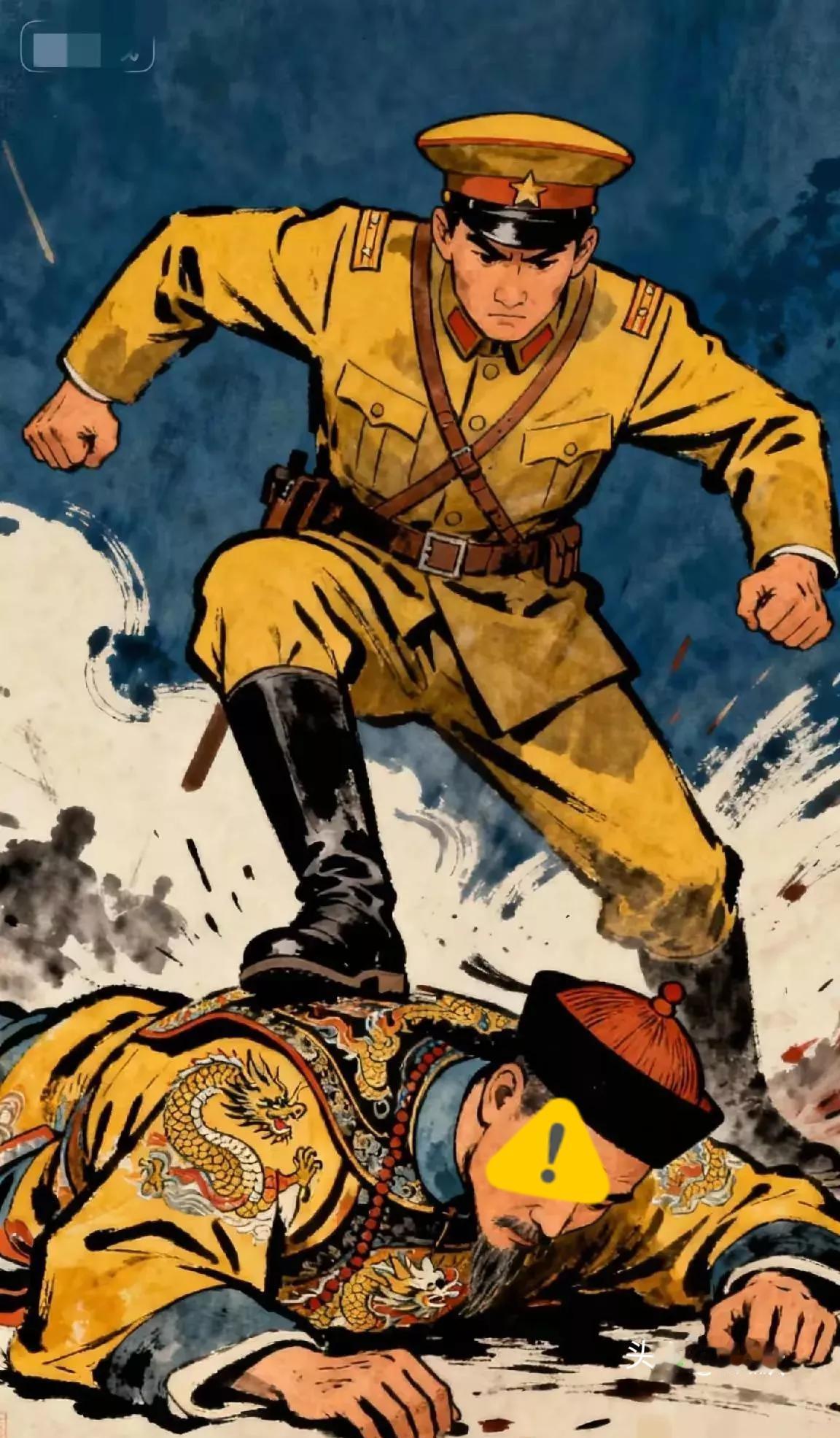 把满清逼急了，除了割地赔款它还能干什么它还能对自己人下狠手比如对付郑成功那会