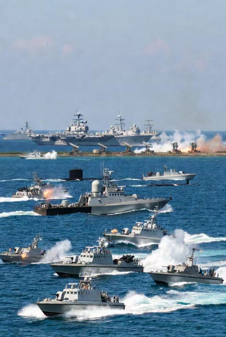 外国推演，美军打击伊朗，伊朗革命卫队伤亡情况。美军对伊朗发动打击，伊朗革命卫队一