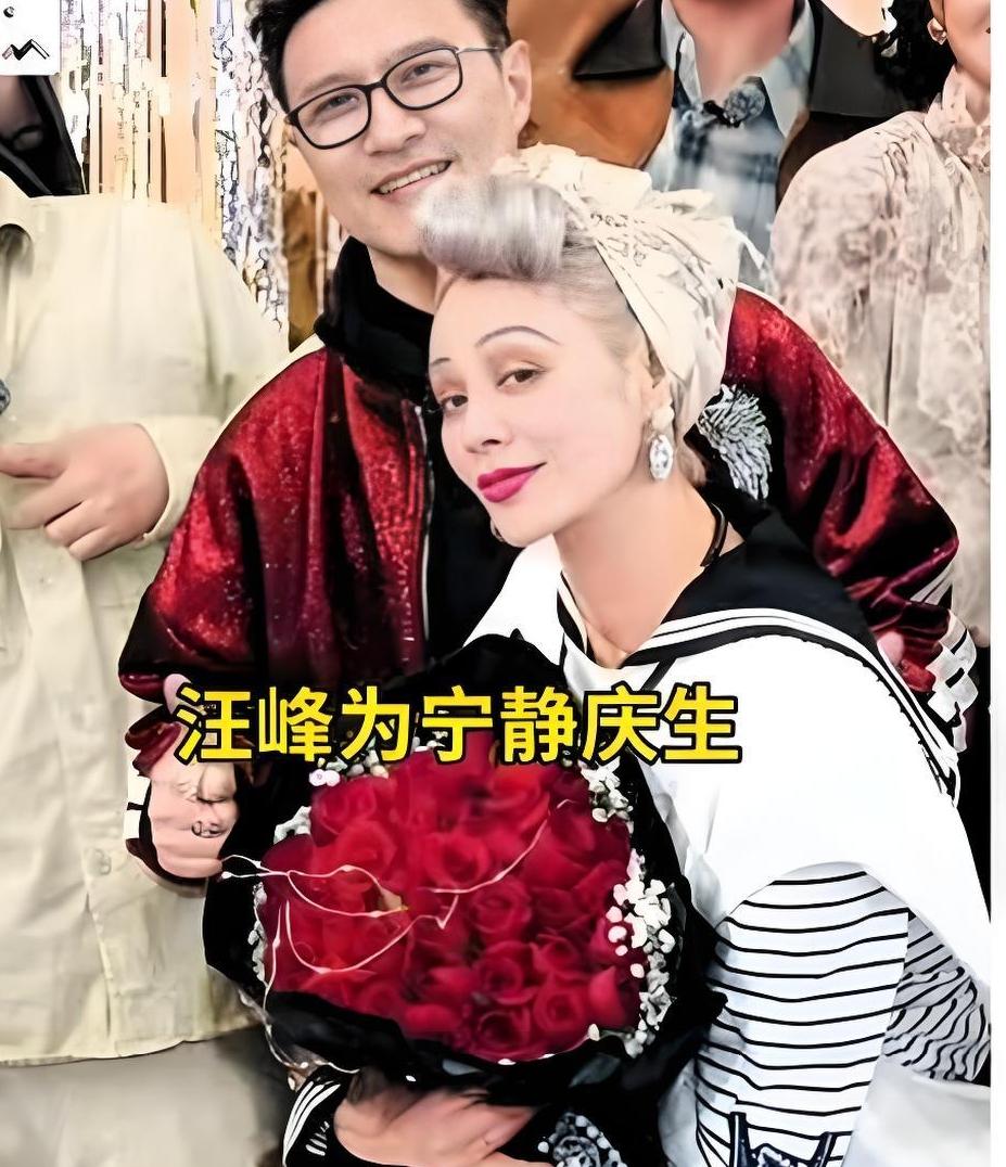 如今再看宁静这个眼神，感觉想是在挑衅。去年还恩爱如初的汪峰和森林北，没想到因为去