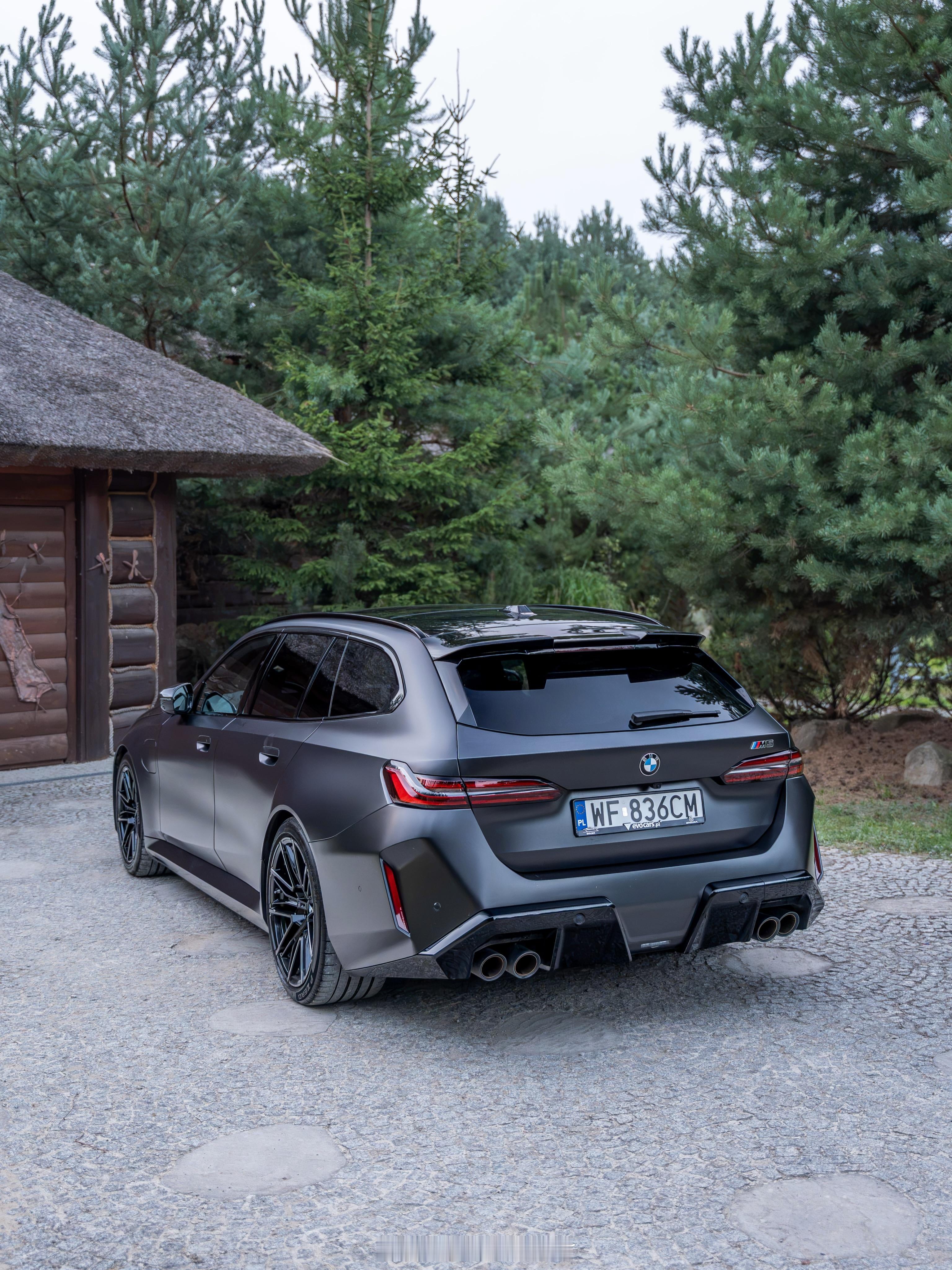 🖤🖤🖤超级旅行车哑光黑武士🥷🥷🥷宝马M5Touring🚀🚀🚀​