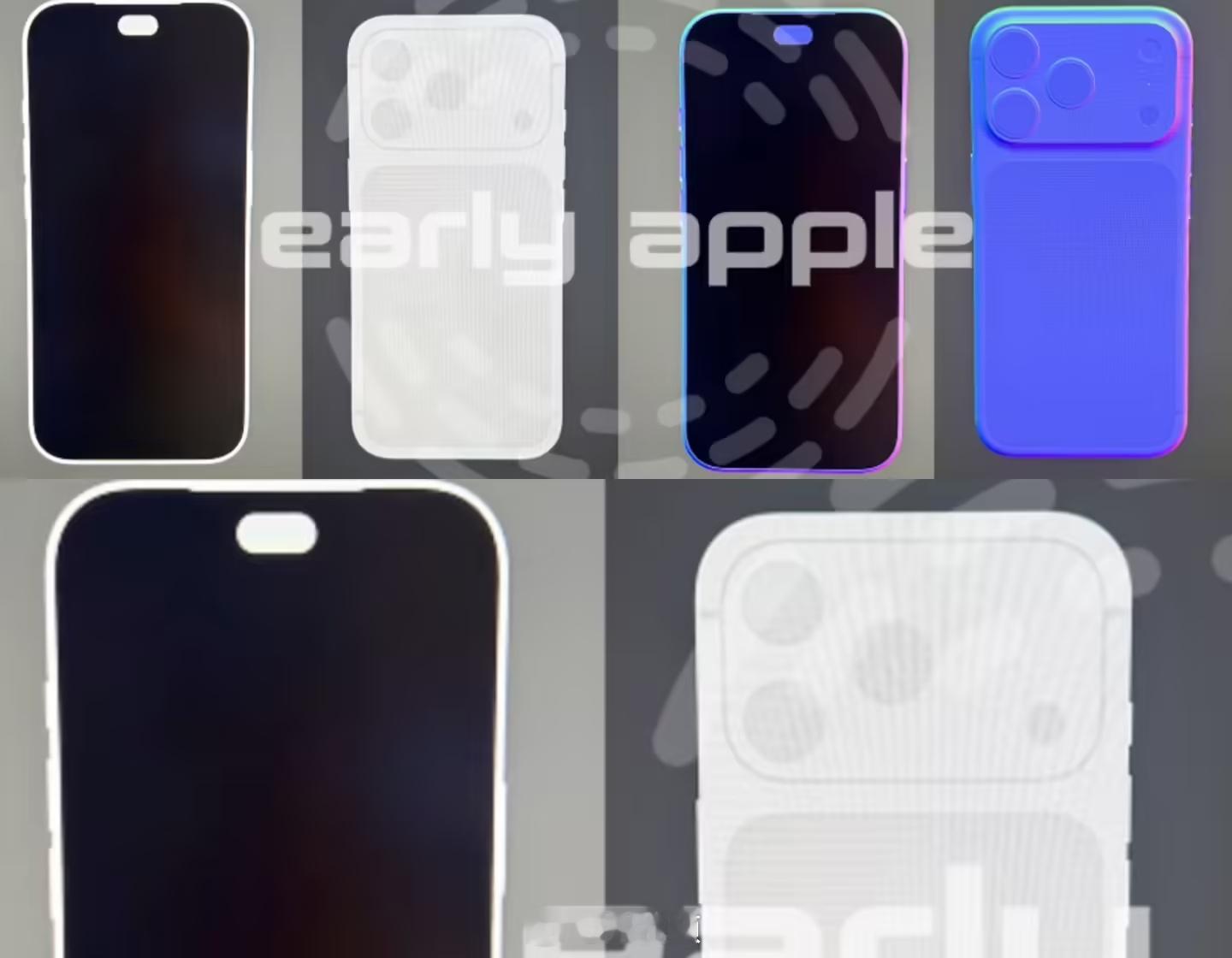 iPhone18Pro渲染图再曝外观改动不激进，就是对比上一代缩小灵动岛，但影像