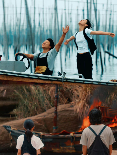 我两度刷了电影《下一个台风》，只因被张子枫在片中的精彩演绎所吸引。今年，