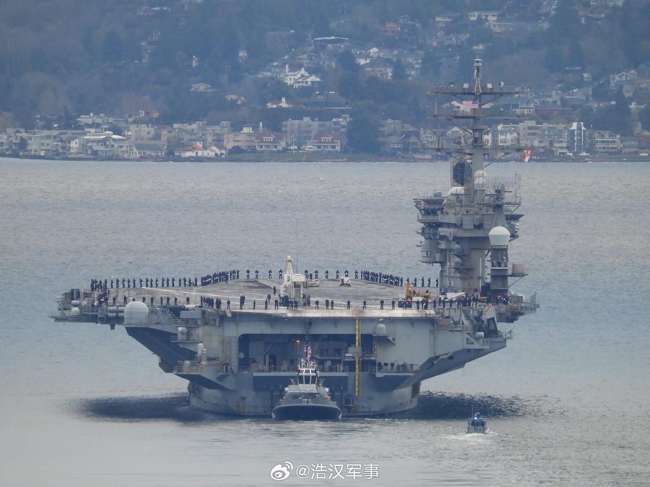2026年3月7日，美国海军尼米兹级航空母舰“尼米兹”号（CVN68）从华盛顿