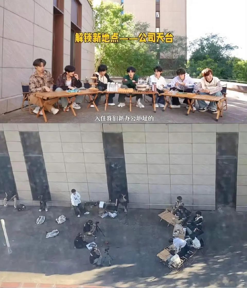 第一次看这个图策划摄像就三个人？还在玩手机？​​​
