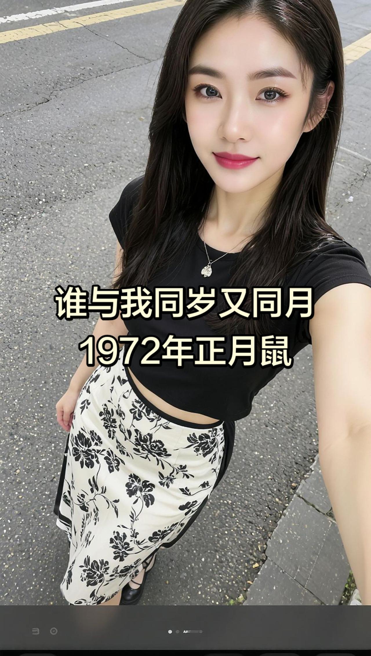 同龄人你是几月的？夏季街拍穿搭72年的鼠