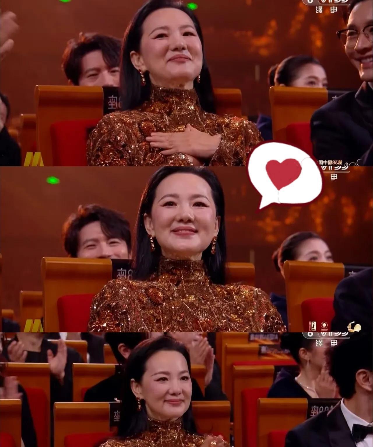 终于有人意识到事态严重性了当主持人念到最佳女主角是宋佳的时候，有人脸色都变了，