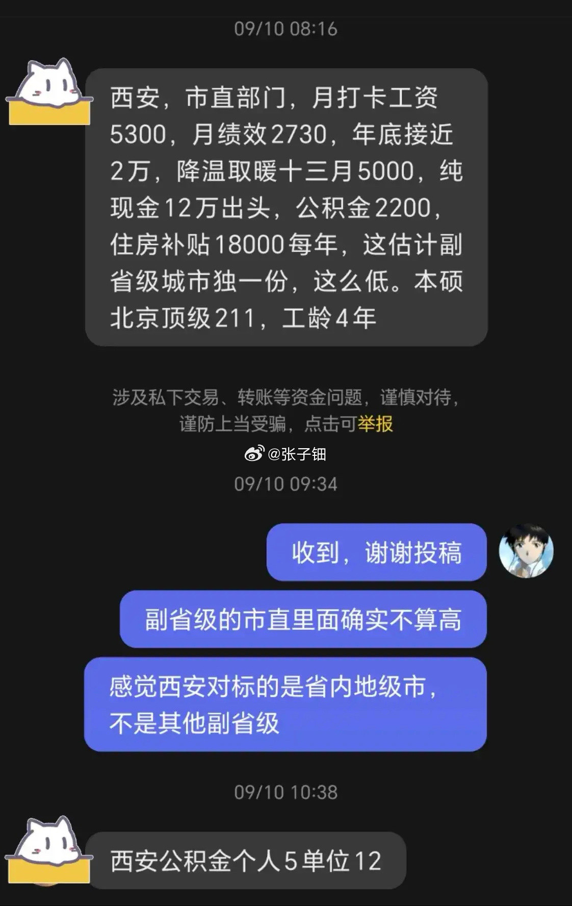 陕西西安公务员工资待遇！！